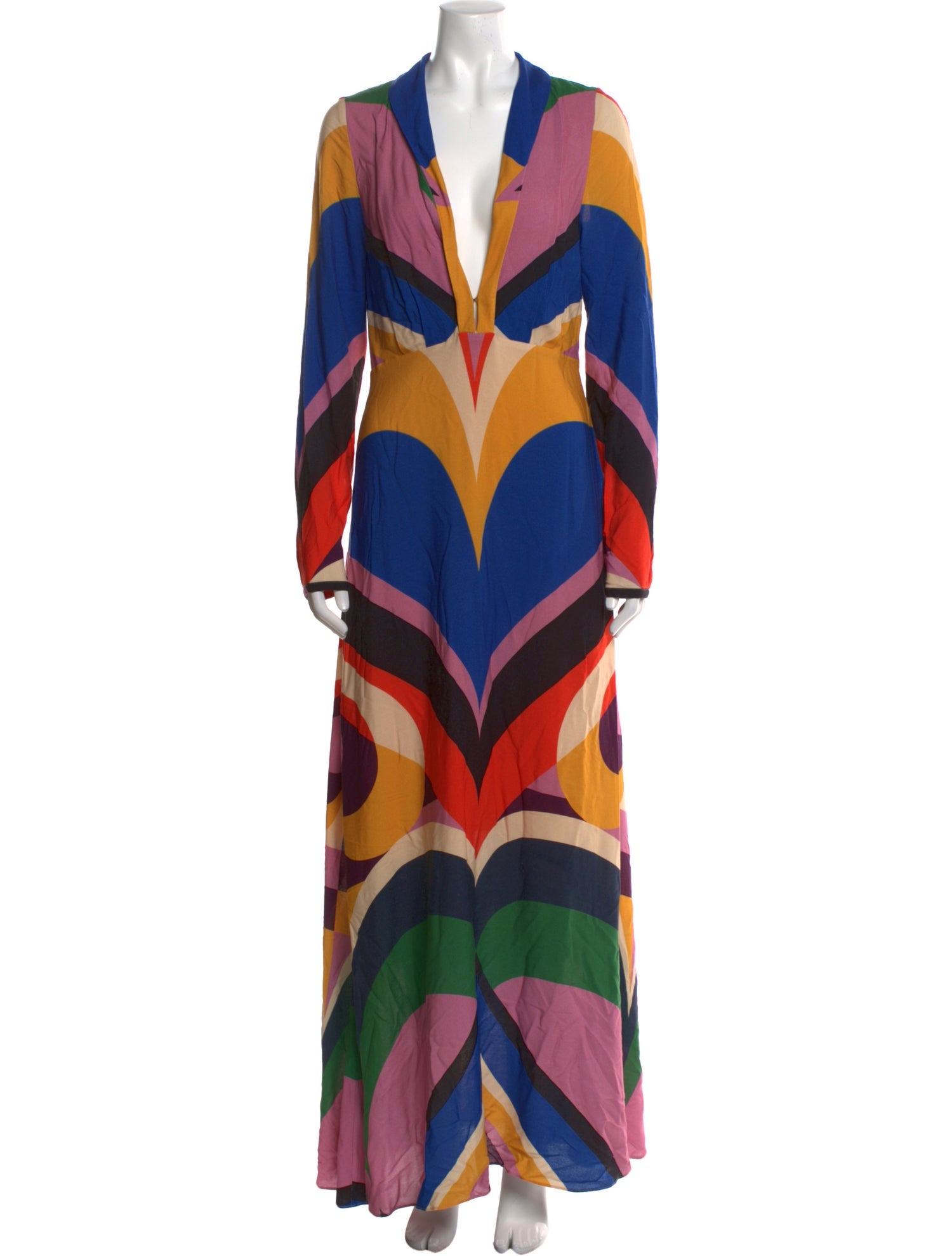 Farm Rio Printed Long Dress